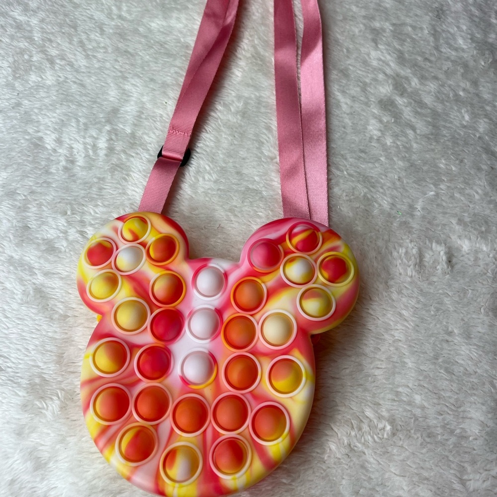 Pop it fidget Mickey crossbody purse